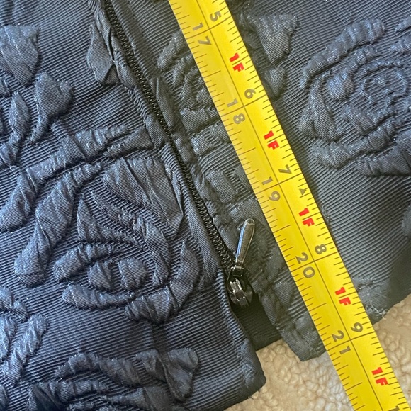 ANNE FONTAINE NAISSE BLACK ZIP JACKET / TOP - Picture 11 of 12